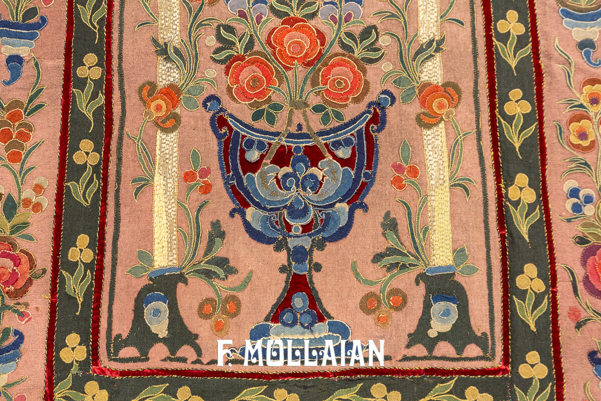 Ottoman Textile Two Columns n°:208828